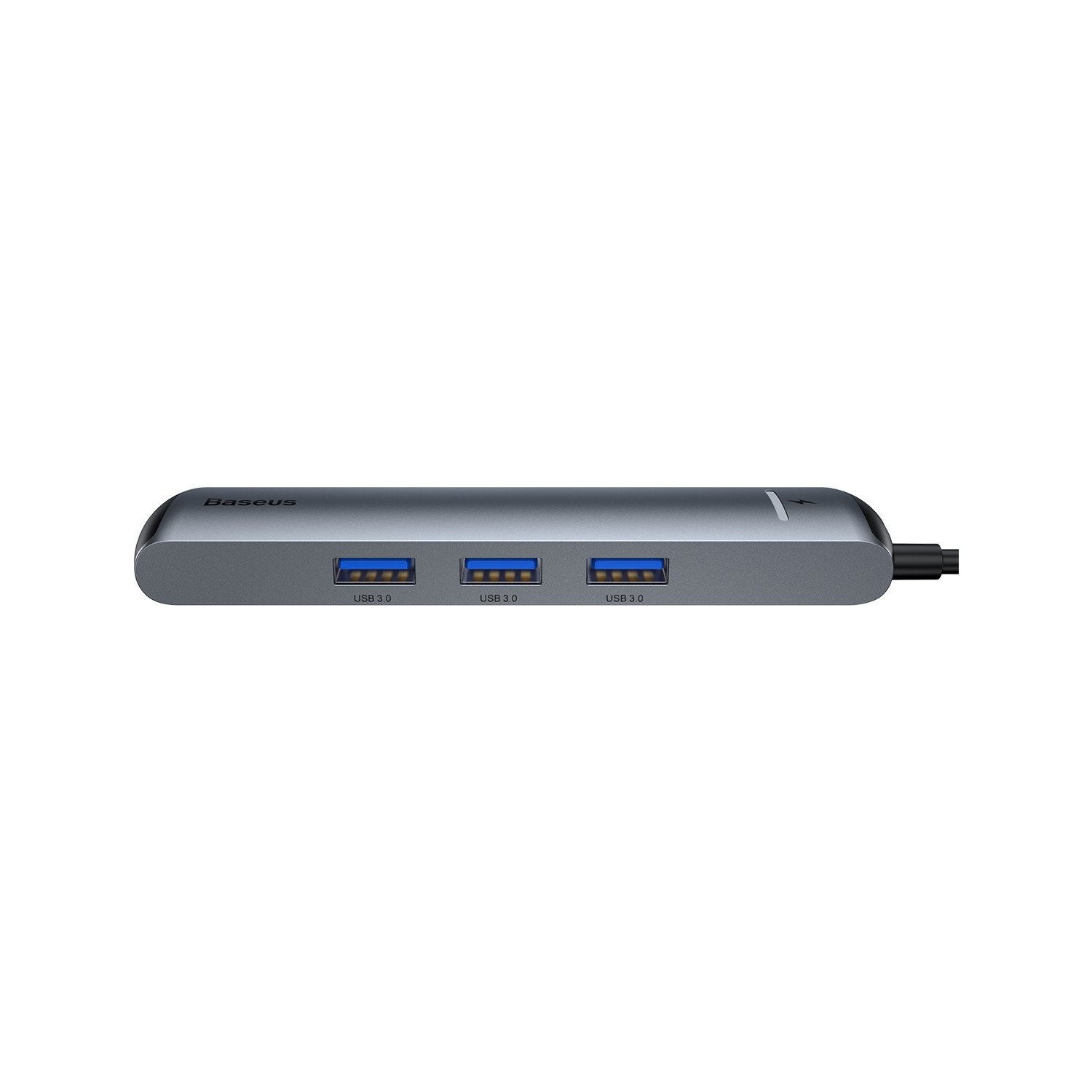 Bộ chuyển đổi HUB thông minh Baseus mechanical eye Six-in-one smart HUB Dex Station Type-C To PD Of HDMI/USB3.0*3/RJ45 Ethernet Port - CAHUB-J0G - Hàng Chính Hãng