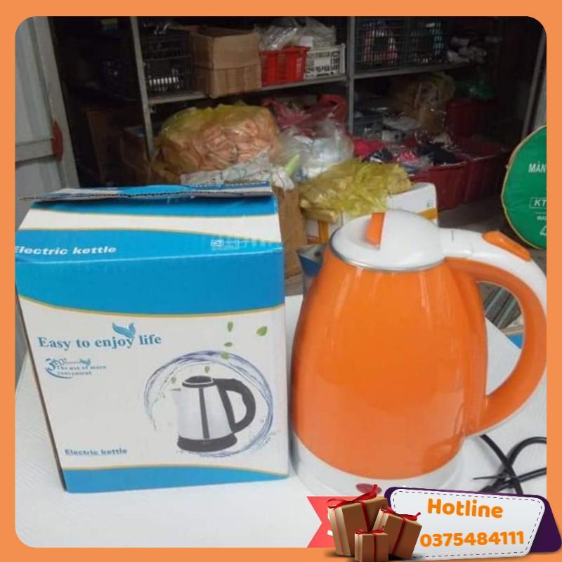 Ấm Siêu Tốc 2 Lớp Vỏ Nhựa 1.8Lit - Hàng Loại 1