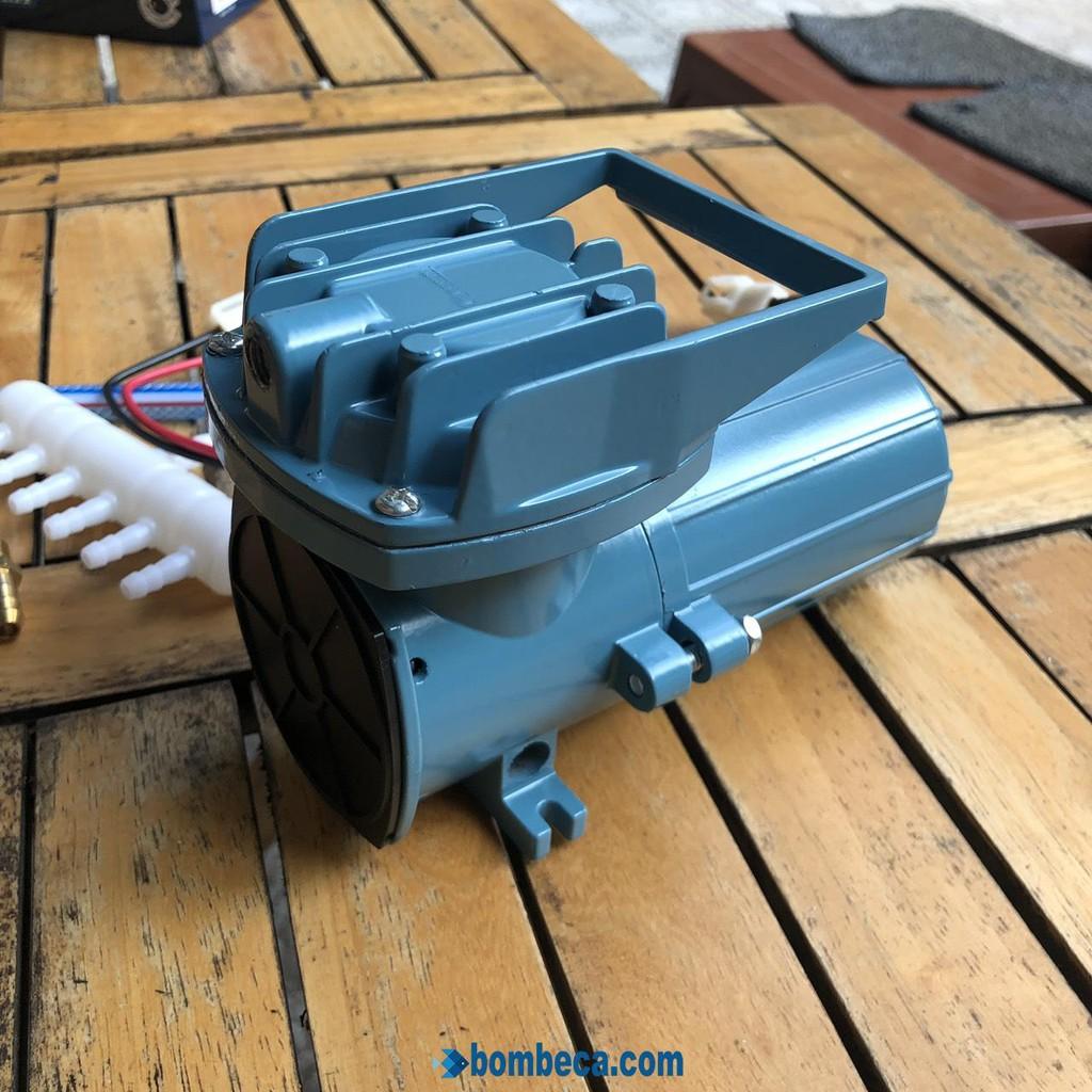 Máy sụi khí oxy 18W Resun MPQ-902 chạy bình ắc quy 12V