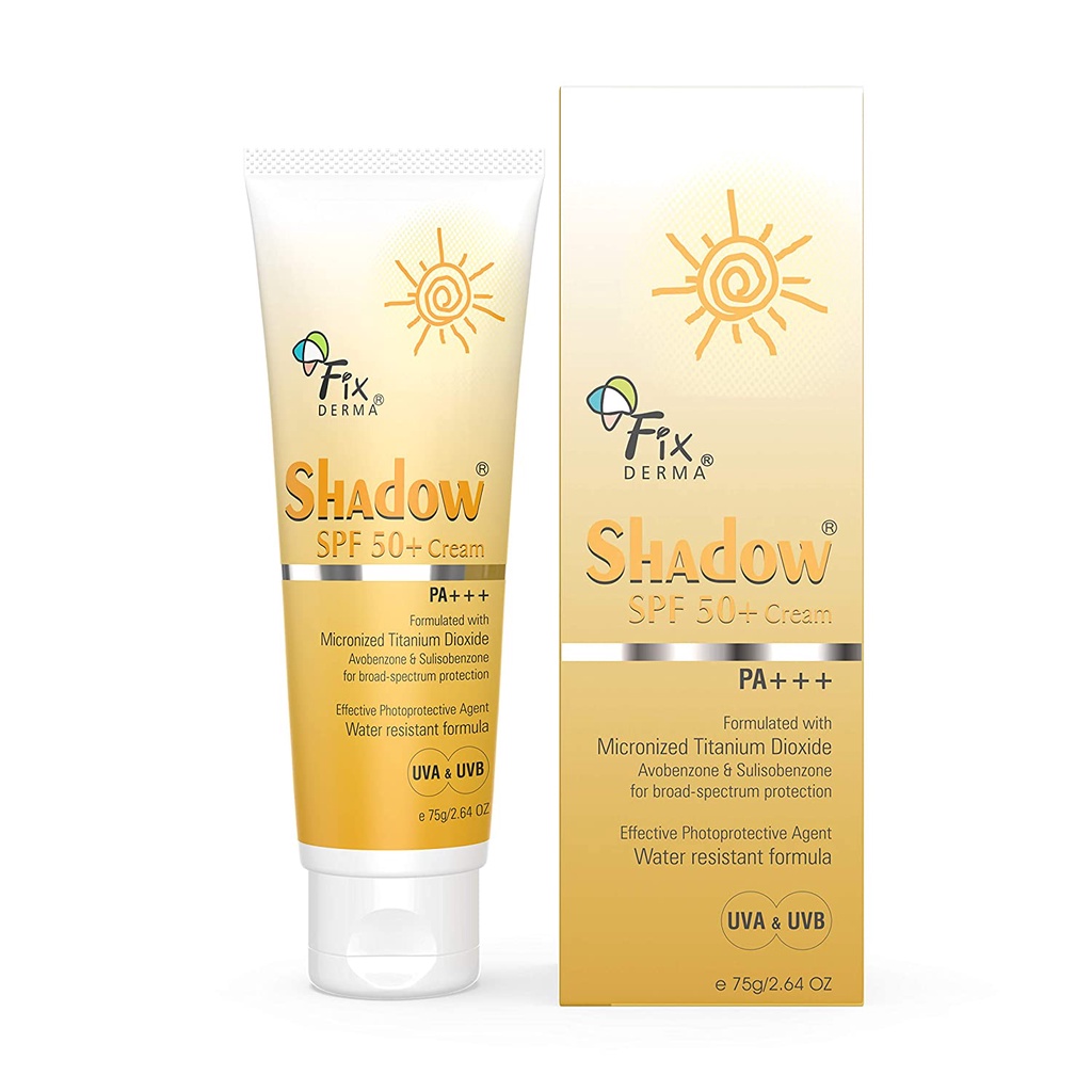 FIXDERMA KEM CHỐNG NẮNG SHADOW SPF 50+ CREAM (75g)