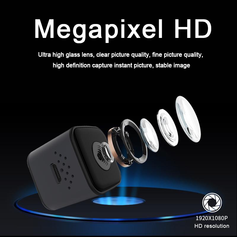 Máy ảnh thể thao AF Mini SQ-28 với độ phân giải video đêm tự động 1080p Full HD