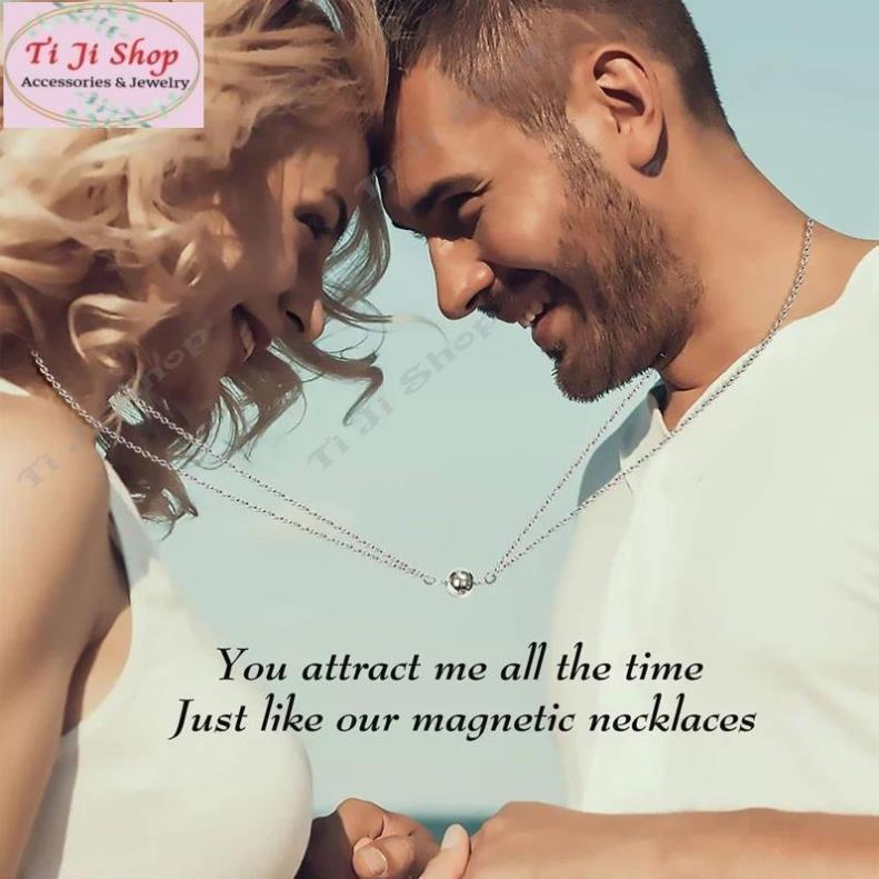 Cặp vòng cổ Nam Châm Cho Cặp Đôi