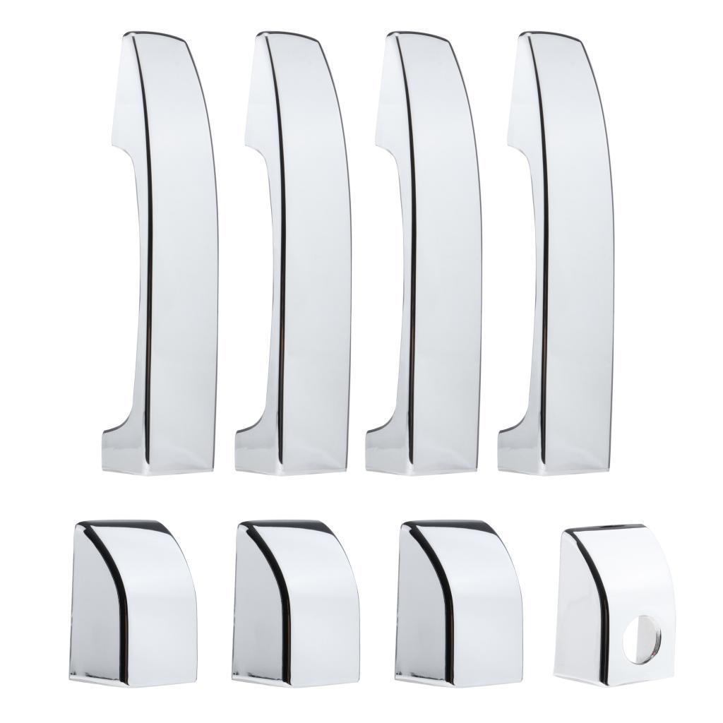 8x Auto Front Driver Side Door Handle Cover Trim Kit for Range Rover L322 02-12