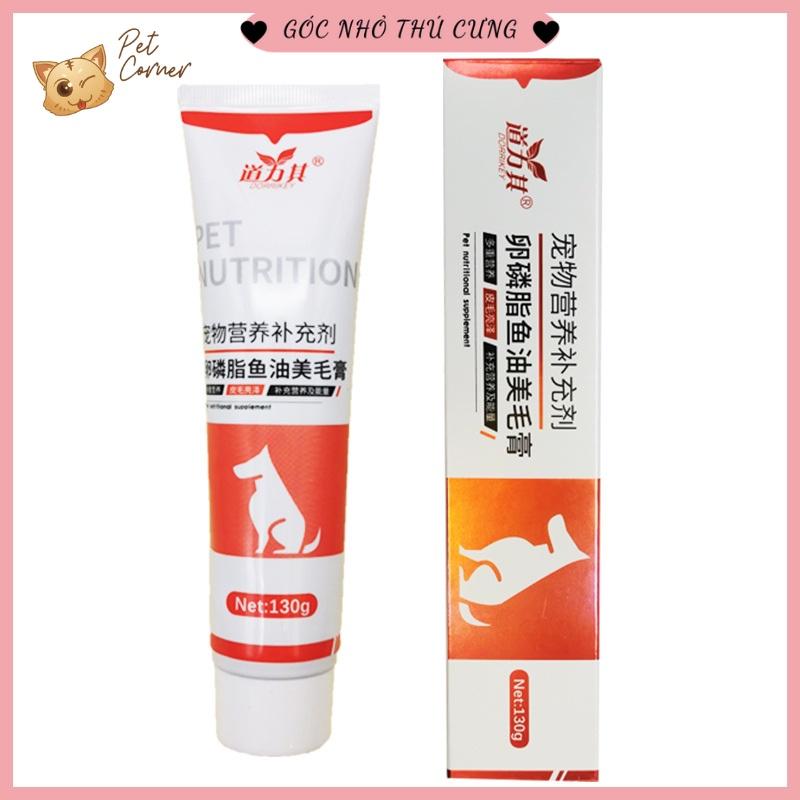 Gel dinh dưỡng Dorrikey cho chó dưỡng lông mềm mượt, tăng cường miễn dịch (130g)