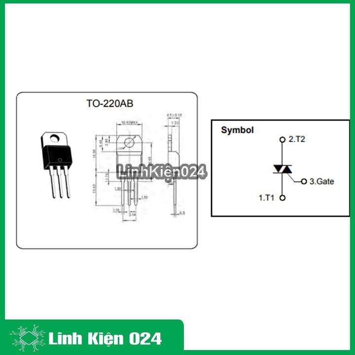 BTA24-600B 600V/24A TO220