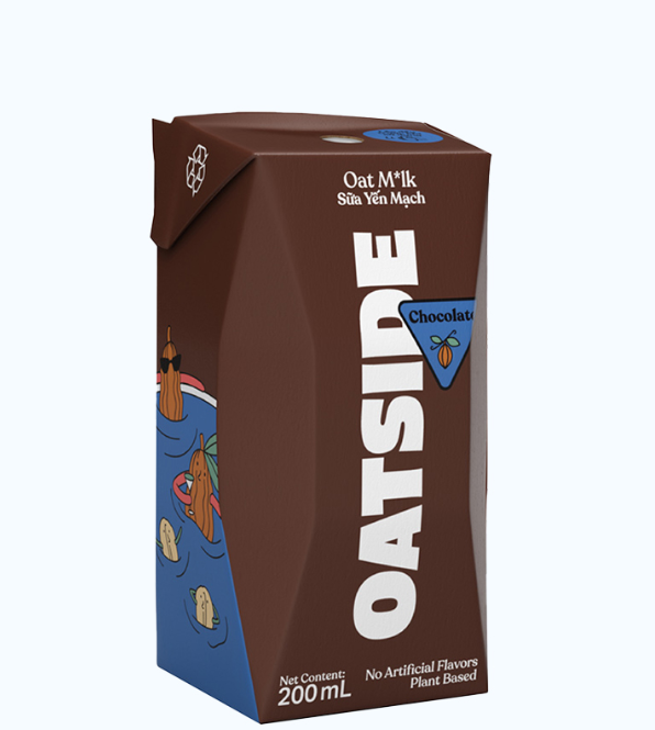 Sữa yến mạch vị socola Oatside (200ml)