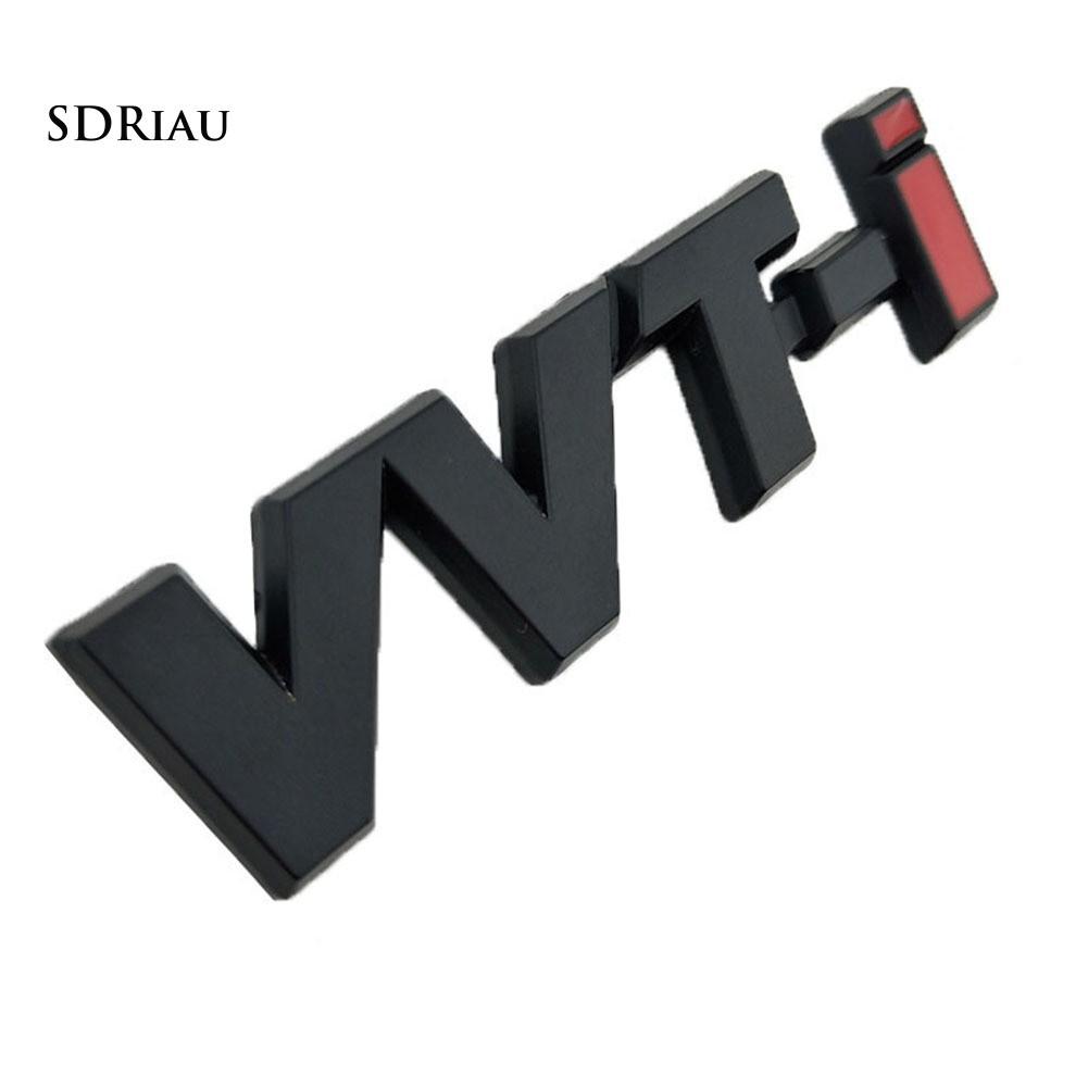 Metal VVTi Letters Logo Car Sticker Emblem Badge Decoration for Toyota Camry