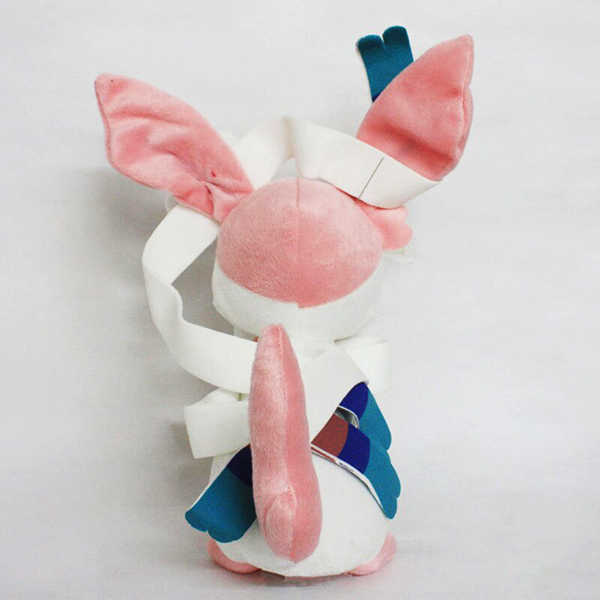 Gấu Bông Pokemon - Eevee Sylveon Hệ Tiên (35 Cm) Gb298 (Tặng 1 Móc Khóa Dây Da Pu Đính Đá Lấp Lánh Màu Ngẫu Nhiên)