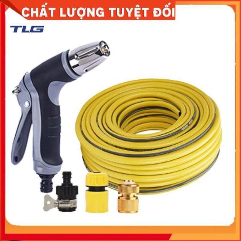 Bộ dây và vòi xịt rửa xe tưới cây tăng áp 3-5M 206817