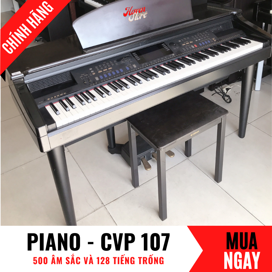 Đàn Piano Điện Yamaha CVP-107 Tích Hợp 500 Âm Sắc