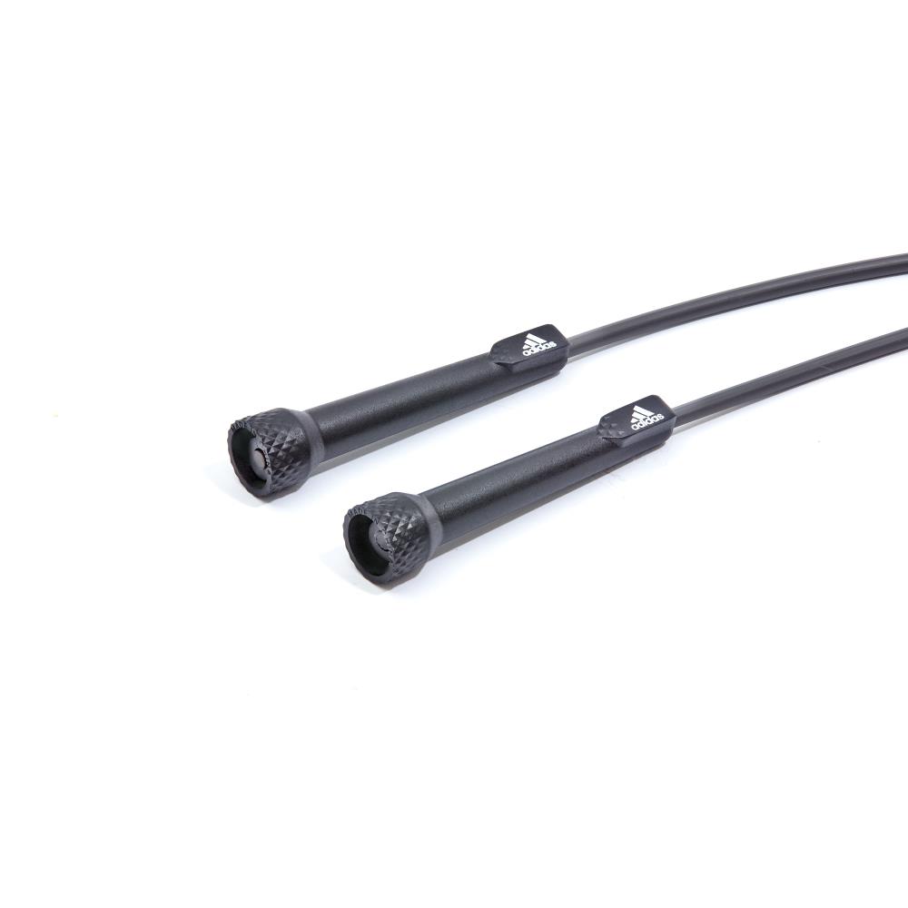 Dây Nhảy Chính Hãng ADIDAS ADRP-13011 Essential Skipping Rope - Tay Cầm Nhỏ, Có Thể Chỉnh Độ Dài Dây