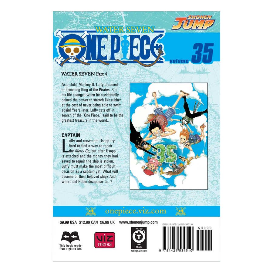 One Piece 35 - Tiếng Anh