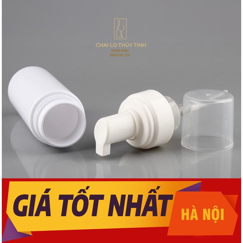 Chai Xịt Tạo Bọt 100ml đựng sửa rửa mặt, sữa tắm