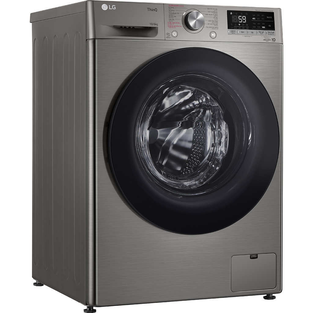 Máy giặt sấy LG Inverter 10kg/6kg FV1410D4P - Hàng chính hãng( Chỉ giao HCM)
