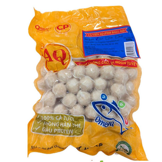 - Cá viên đông lạnh 7-9 AQ CP - Loại 500g