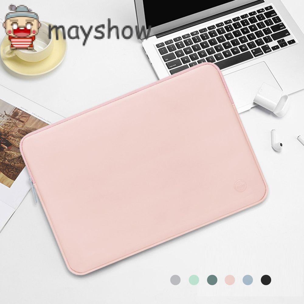 Túi Bằng Da Pu Siêu Mỏng Chống Sốc Nhiều Màu Dùng Đựng Laptop Notebook 11 13 14 15 In