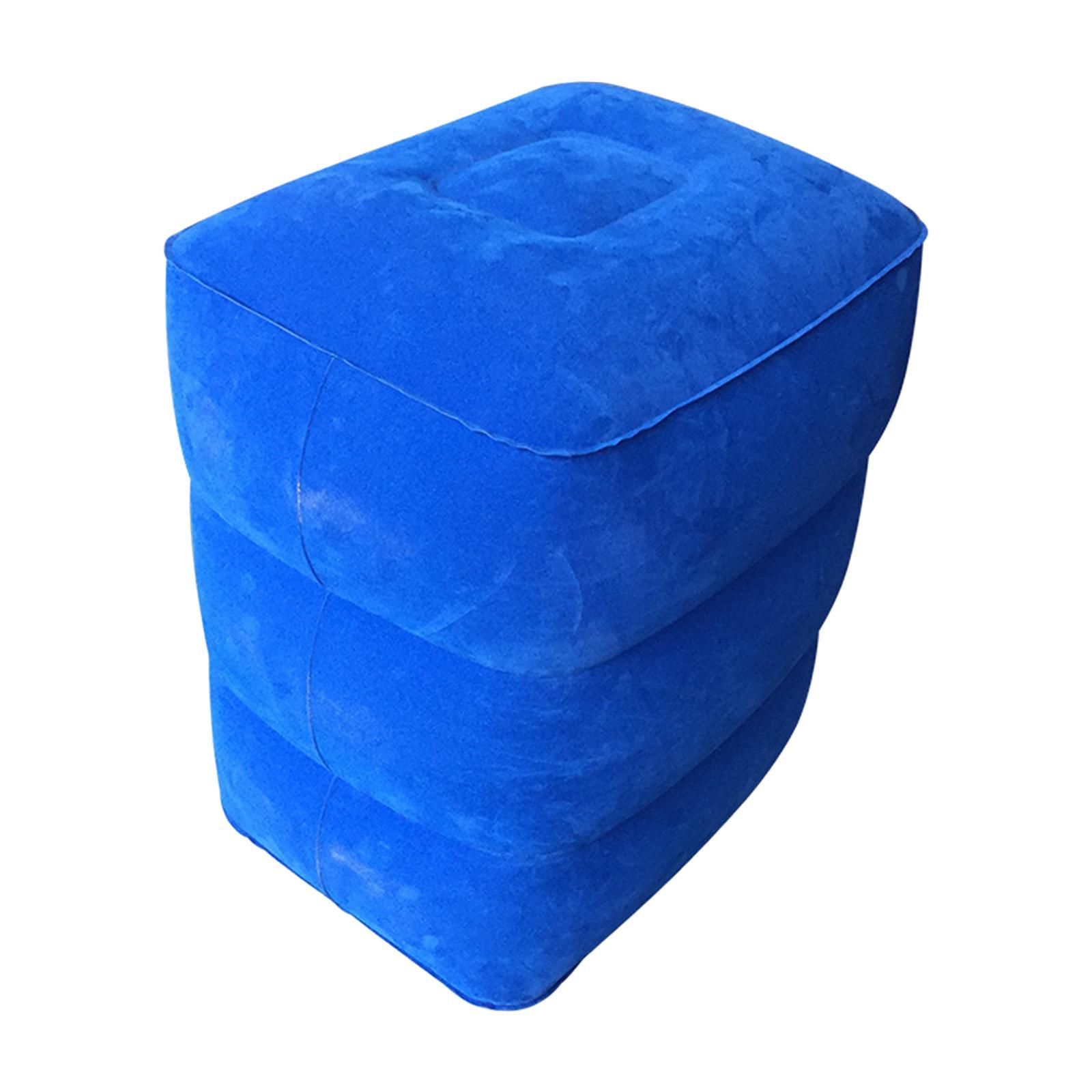 Travel Footrest Pillow Relax Inflatable feet pillow for Camping Cars Travel