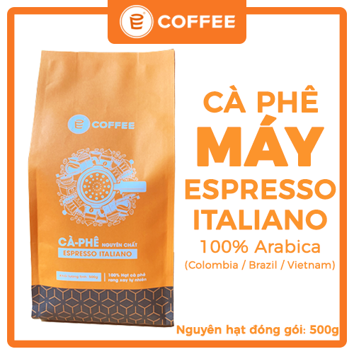 Cà phê E-COFFEE ESPRESSO ITALIANO (500 gram)