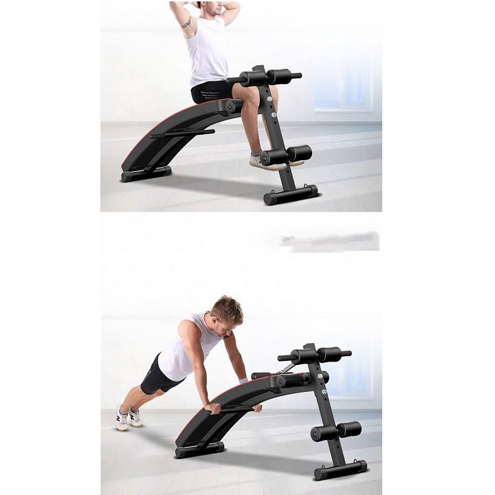 Ghế gập bụng ADKing, ghế tập gym dáng cong 182