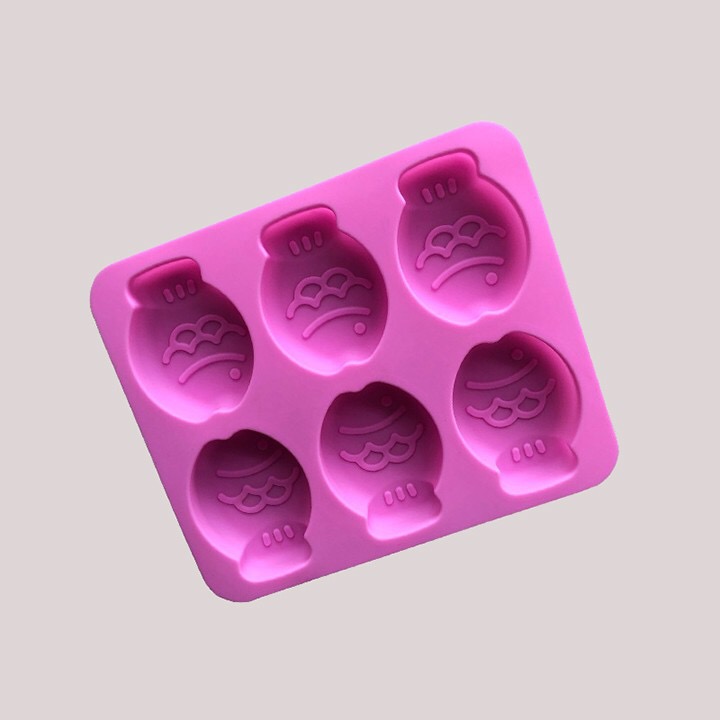 Khuôn silicon 6  con cá