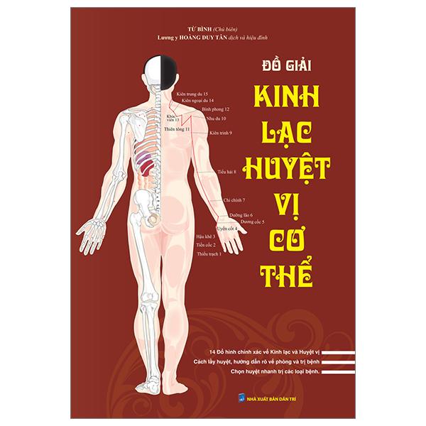 Đồ Giải Kinh Lạc Huyệt Vị Cơ Thể (Tái Bản 2023)