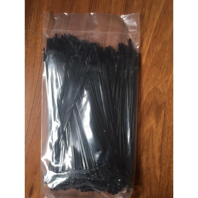 Túi 250 sợi dây rút nhựa đen, dây thít đen 3,6*250mm