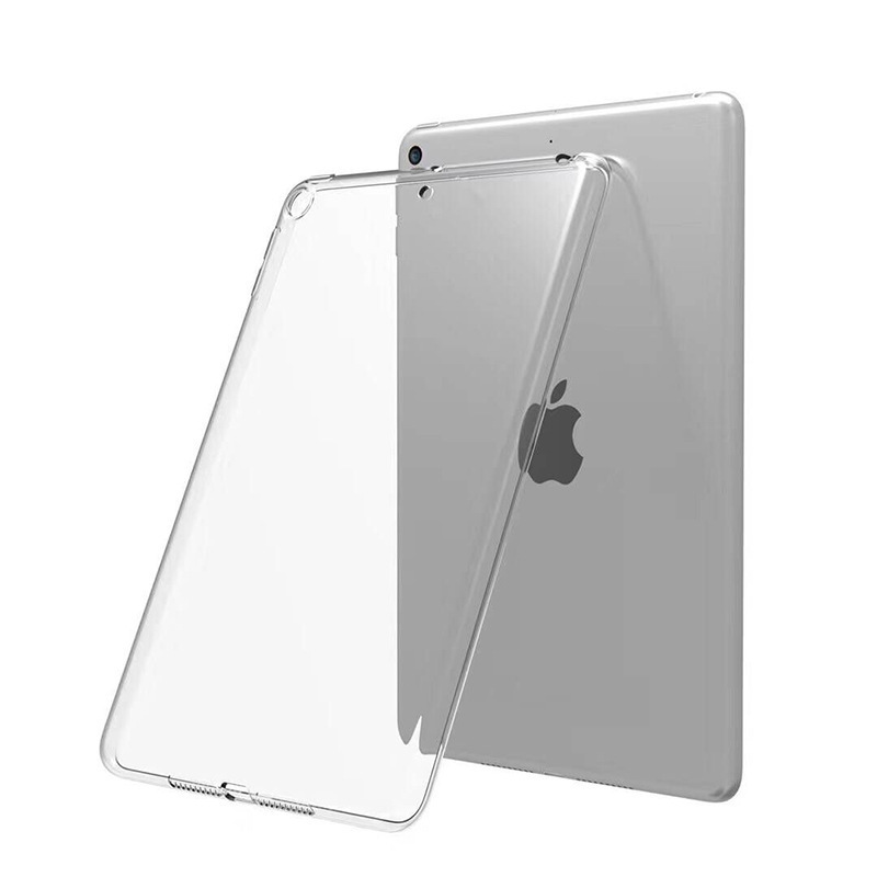 Ốp lưng dẻo silicone trong suốt dành cho iPad 10.2 - Hàng cao cấp