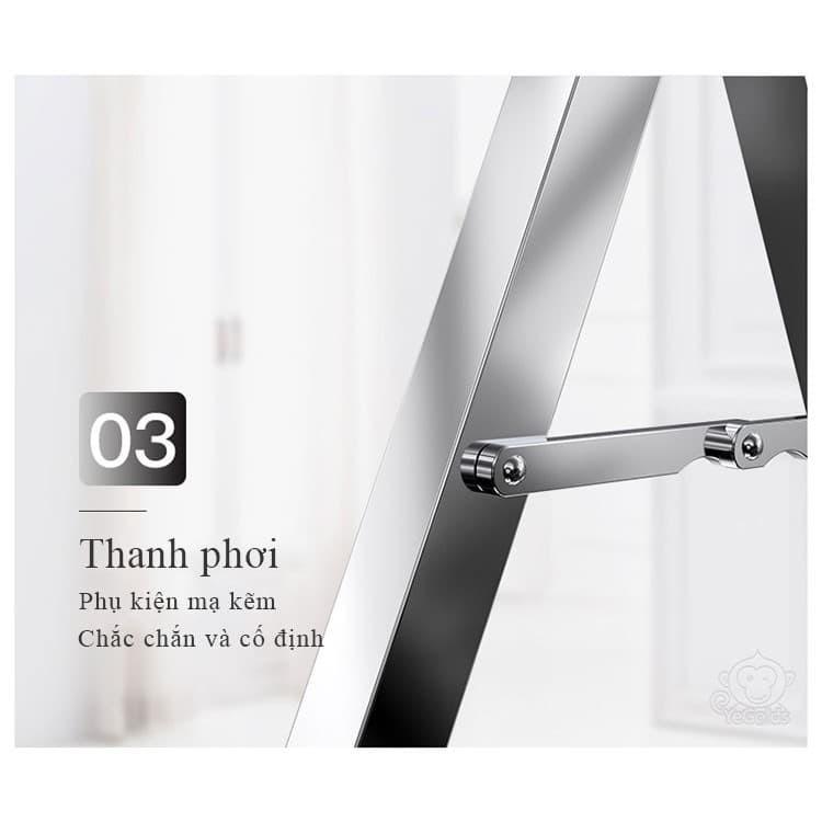 Sào Phơi Đồ X gấp Lớn 1,5-2,4m INOX (Có tặng kèm móc)