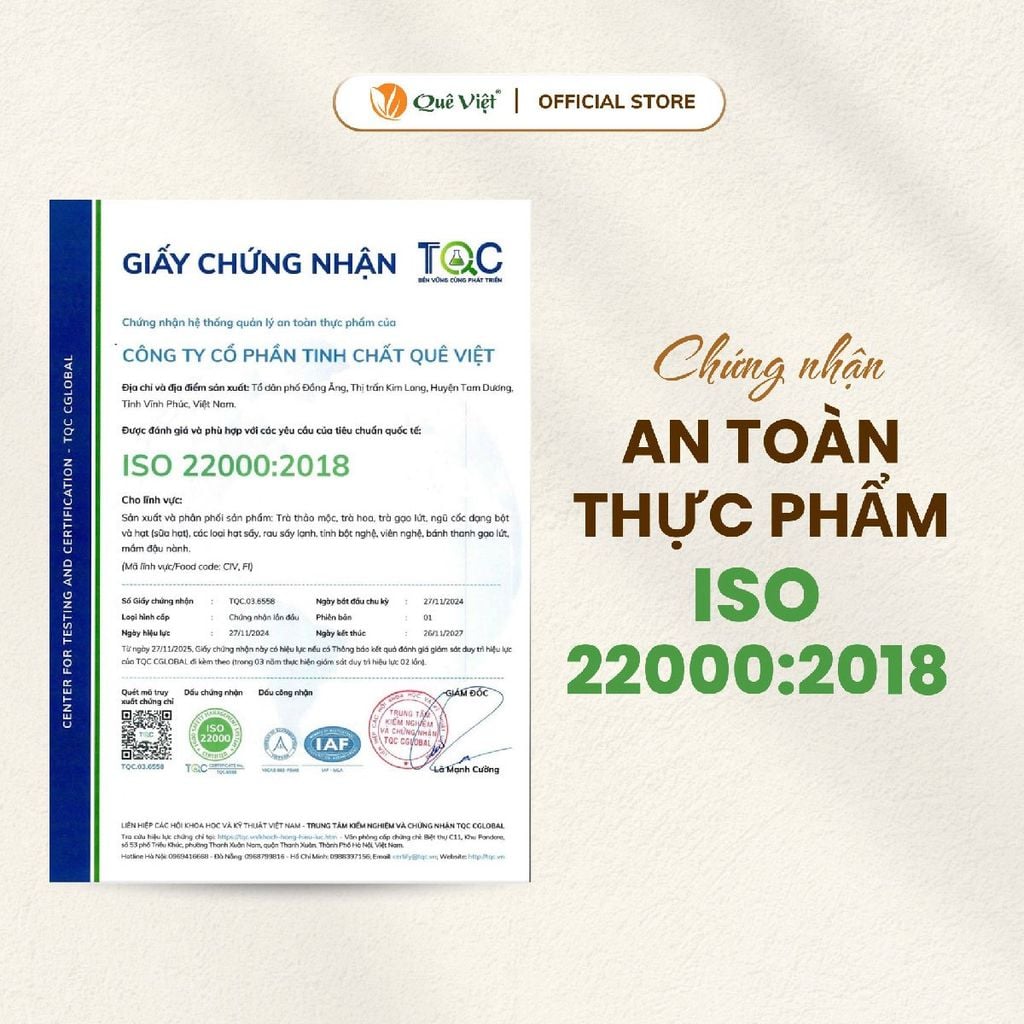 [CHÍNH HÃNG] Trà Hoa Cúc Khô Quê Việt Giúp An Thần, Ngủ Ngon, Giảm Căng Thẳng - Hộp 450g