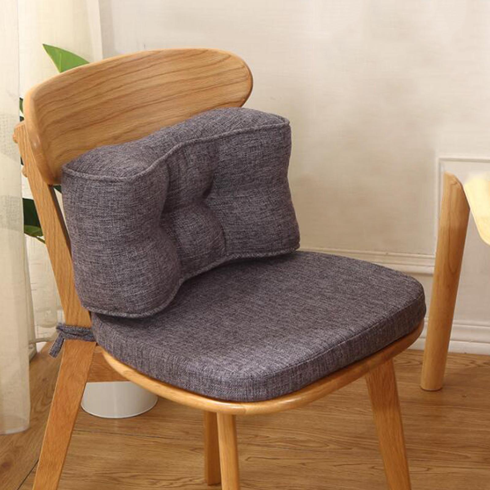 Chair Seat Cushion Pad Office Home Chair Cushion Chair Pad Black Grey