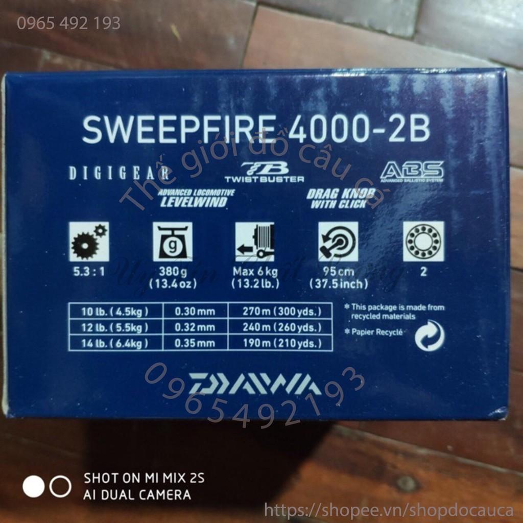 Máy câu DAIWA Sweepfire