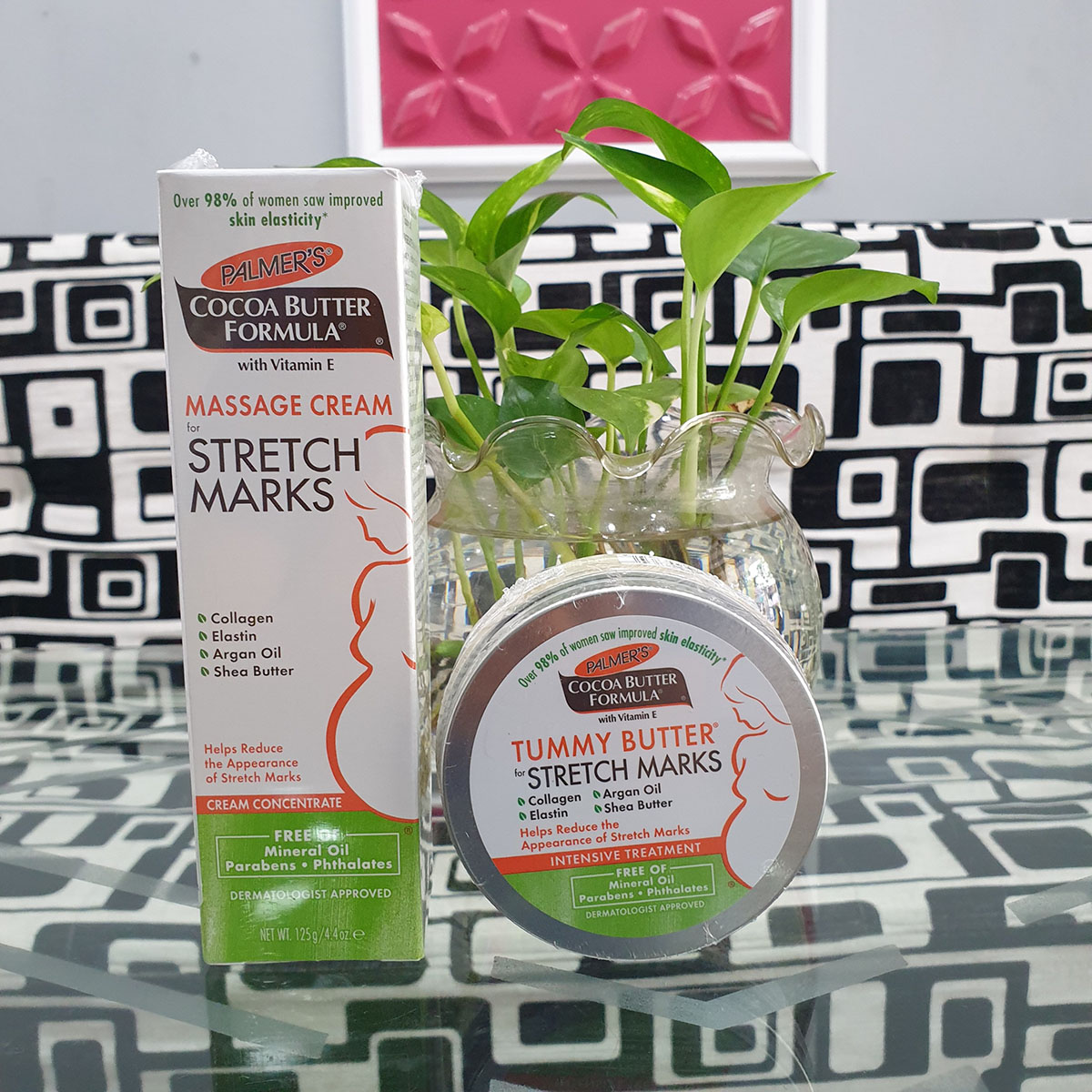 Kem ngăn ngừa & giảm rạn da Cocoa Butter Formula Massage Cream For Stretch Marks - Palmer's