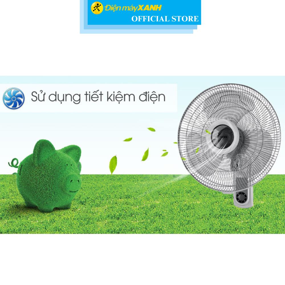 Quạt treo tường Midea 3 cánh FW40-6H 55W - Hàng Chính Hãng