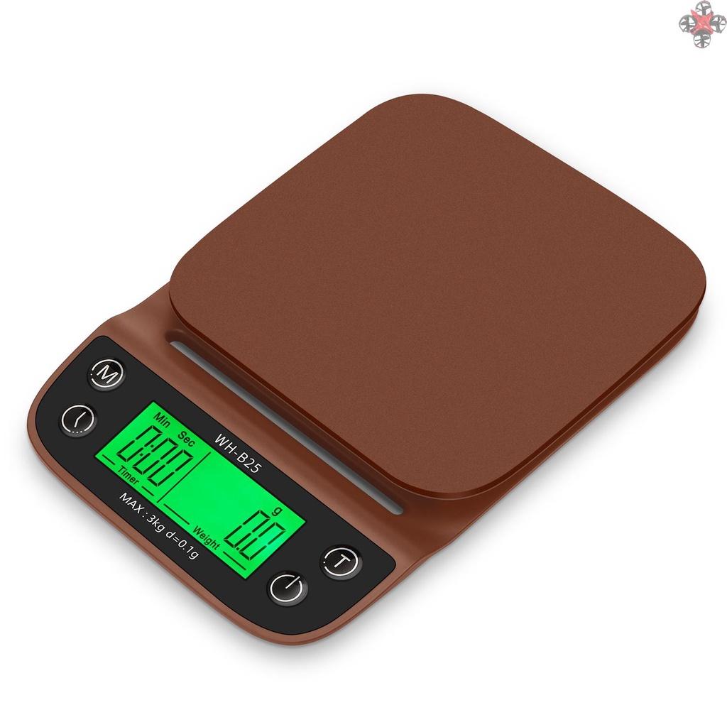 Cân Điện Tử Màn Hình Lcd Wh-B25 Độ Phân Giải Cao Có Đèn Led Nền Xanh Lá Hiển Thị Nhiệt Độ Cao Chống Thấm Nước