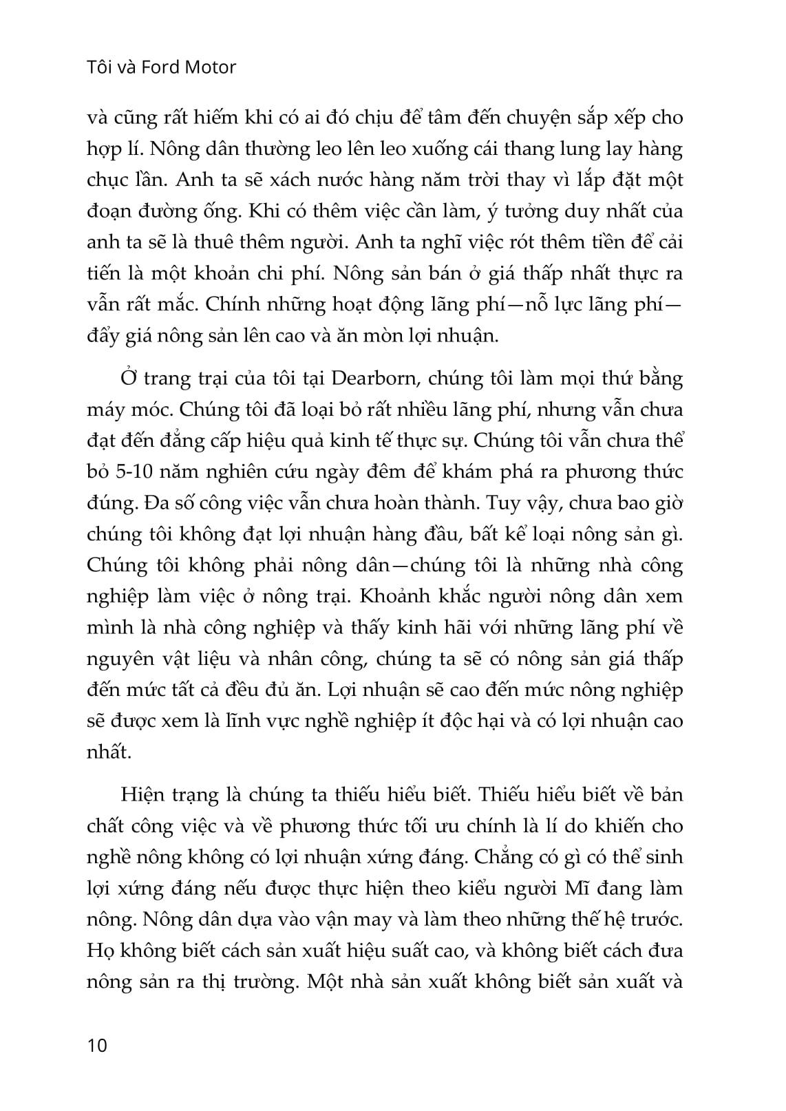 Henry Ford - Tôi Và Ford Motor: Cách Tỉ Phú Henry Ford Điều Hành Ford Motor Từ Thuở Sơ Khai Đến Tầm Thế Giới (Tái Bản 2023)