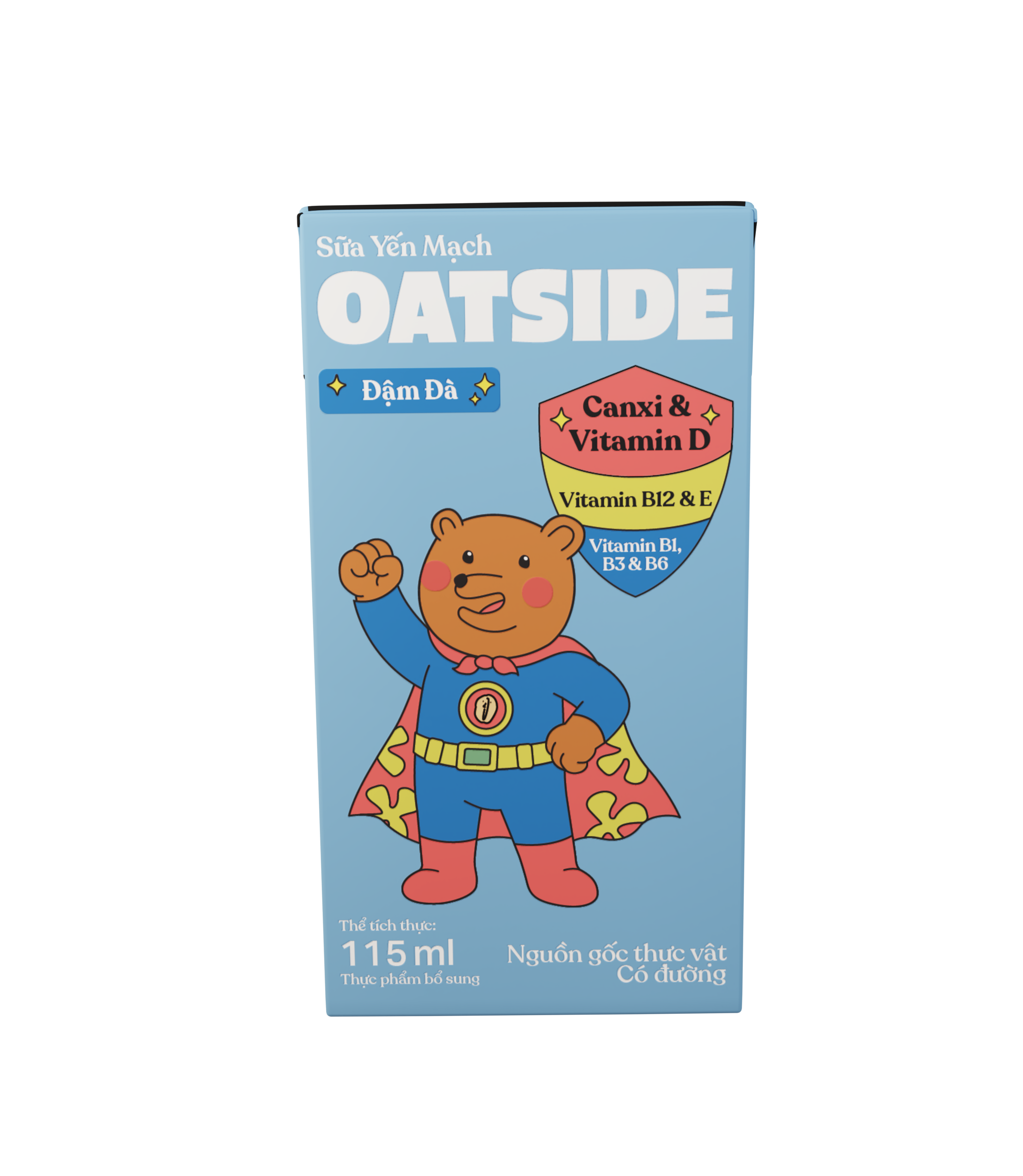 Thùng 40 hộp Sữa yến mạch OATSIDE vị Đậm Đà Deluxe 115ML