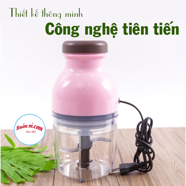 Máy Xay Sinh Tố, Xay Đá, Xay Thịt Cao Cấp - Máy Xay Sinh Tố Cầm Tay Đa Năng Mini