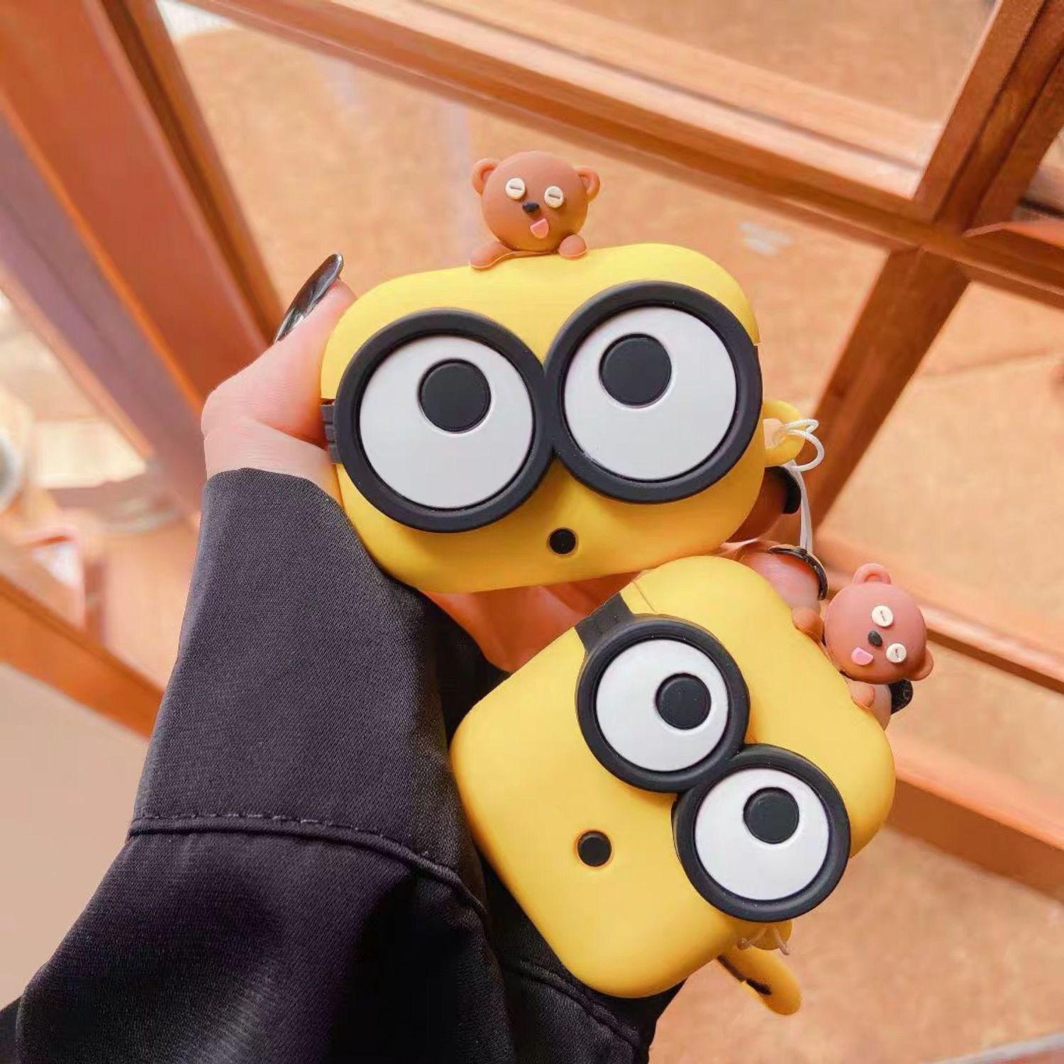 Bao Case Ốp Minions dành cho Airpods 1&amp;2 / Airpods Pro / AirPods 3 - Hàng Chính Hãng