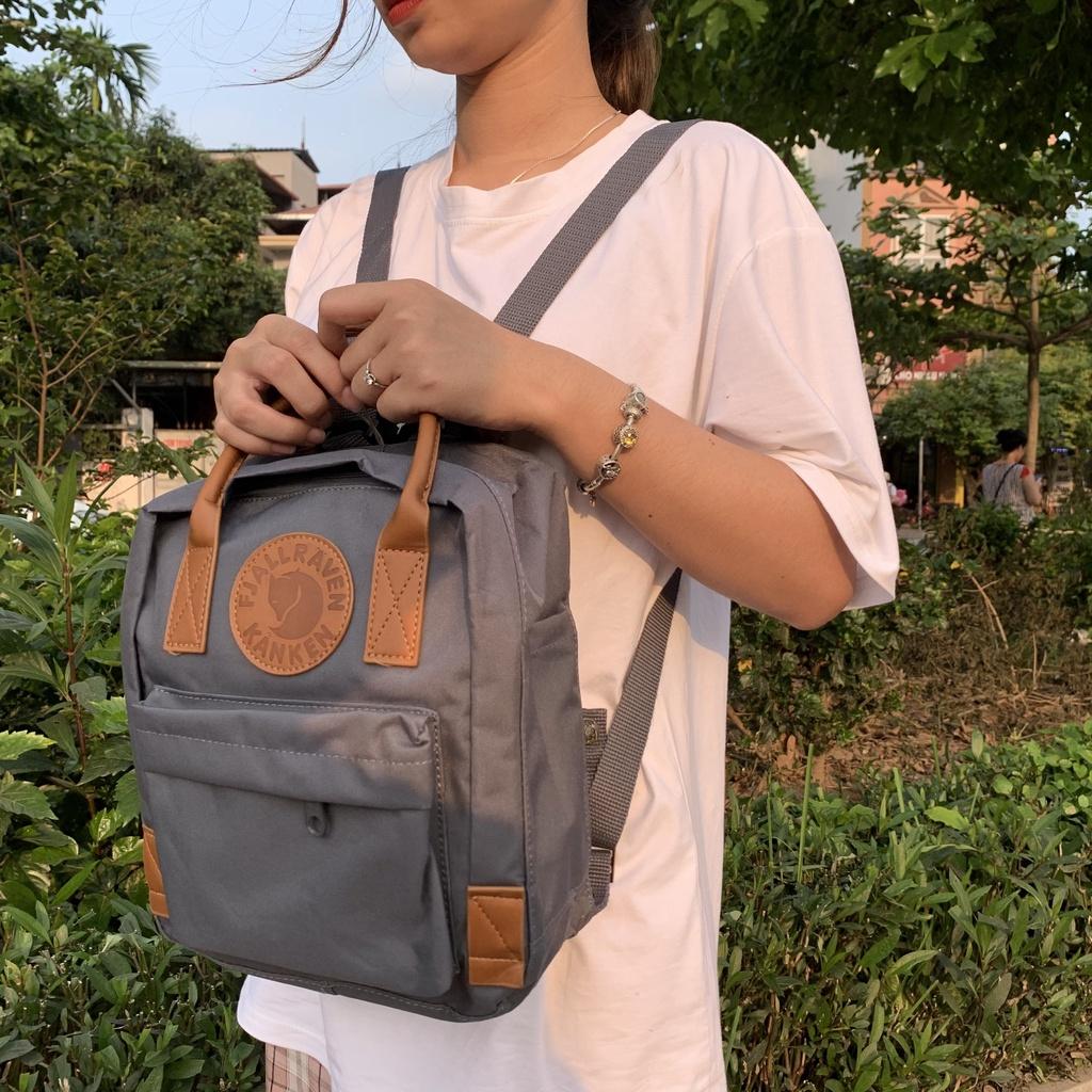 Balo mini No2 quai da thời trang đựng đồ du lịch nhỏ gọn xinh xắn, cho bé trai gái đi học mẫu giáo