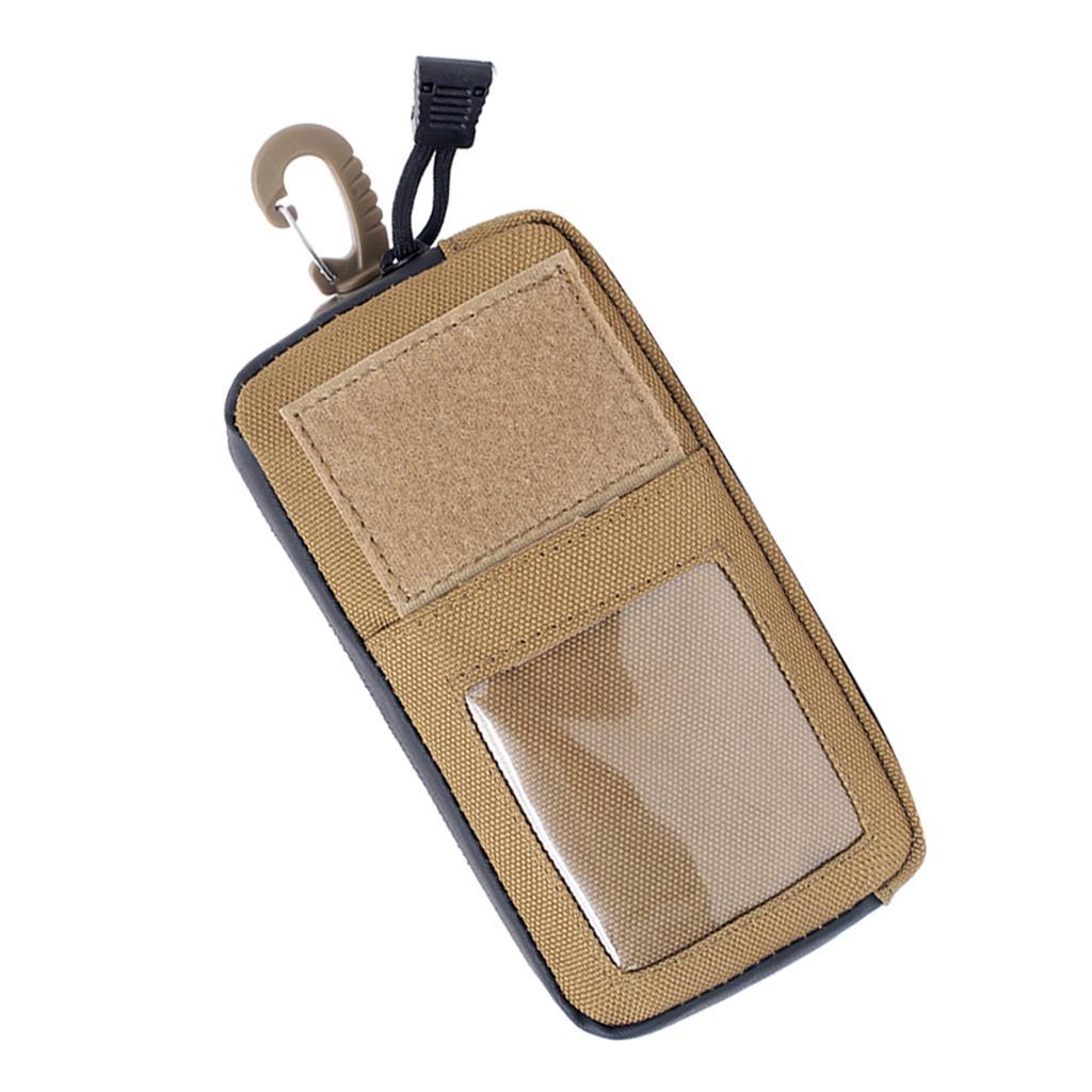 2x Nylon Waterproof Mini Wallet Card Money Key Pack Waist Bag Pack