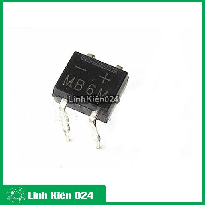 Sản phẩm Diode Cầu 0.5A 600V SMD
