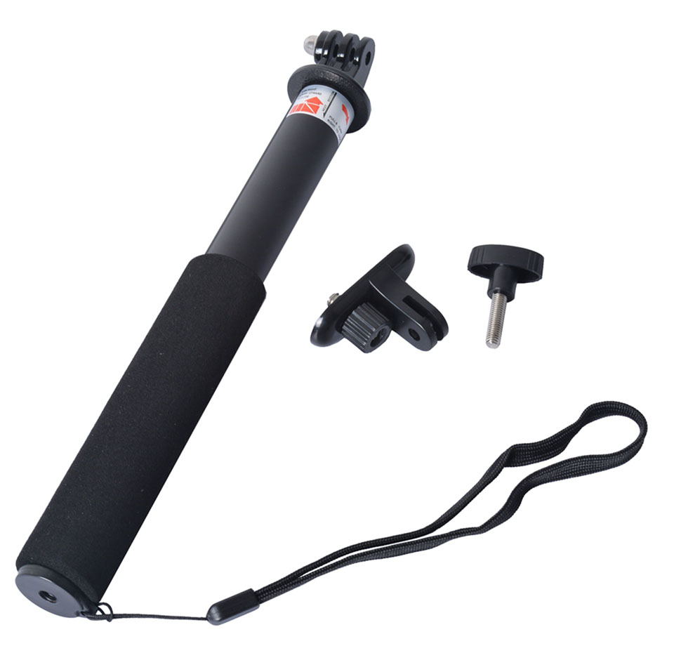 Gậy tự sướng Super i-Short (30-95cm) cho máy quay hành động GoPro, Sjcam, Yi Action, Osmo Action