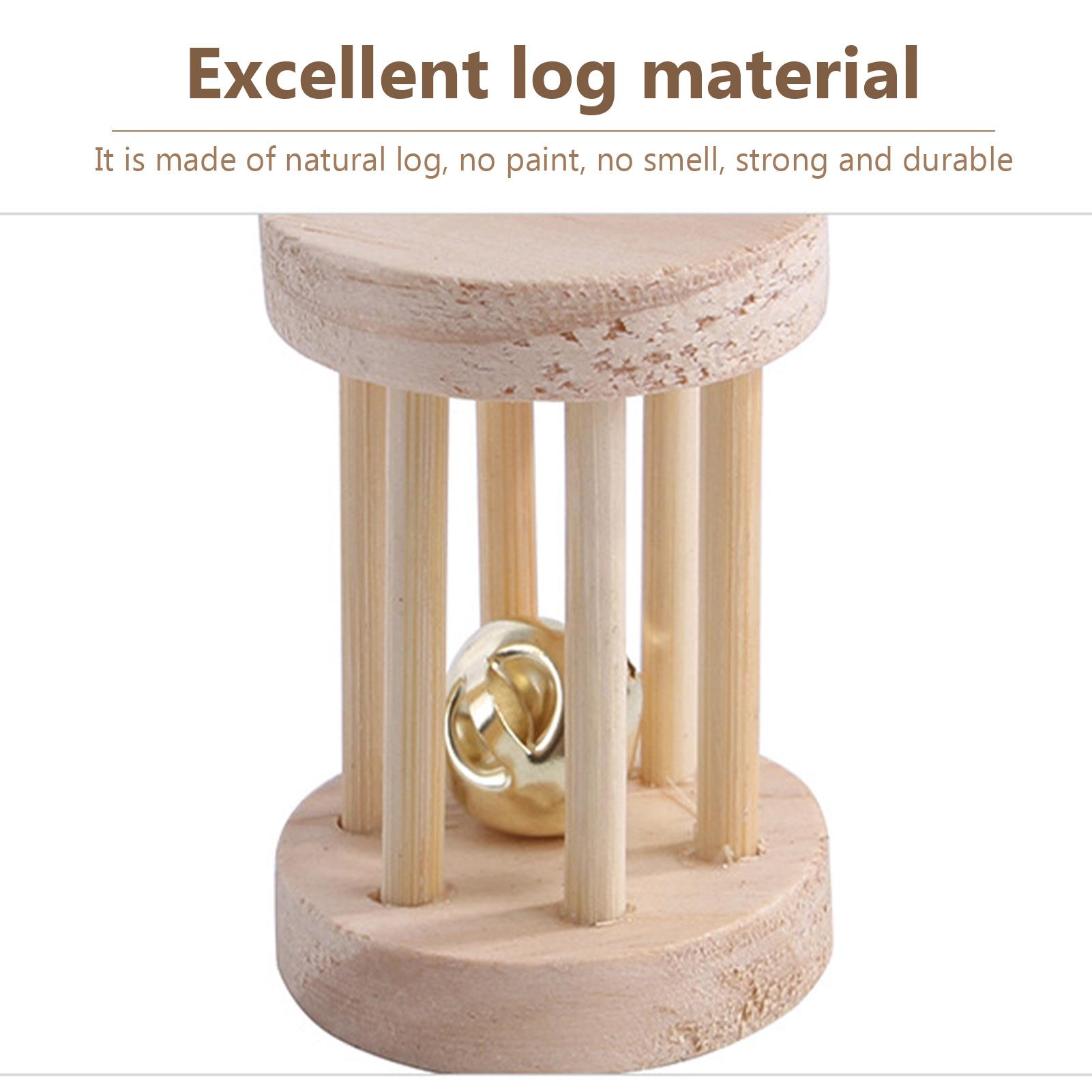 Hamster Chew Toys Sets 10pcs Small Animal Activity Toys Chinchilla Chew Toys with Tunnel and Swing Teeth Care Molar Toy