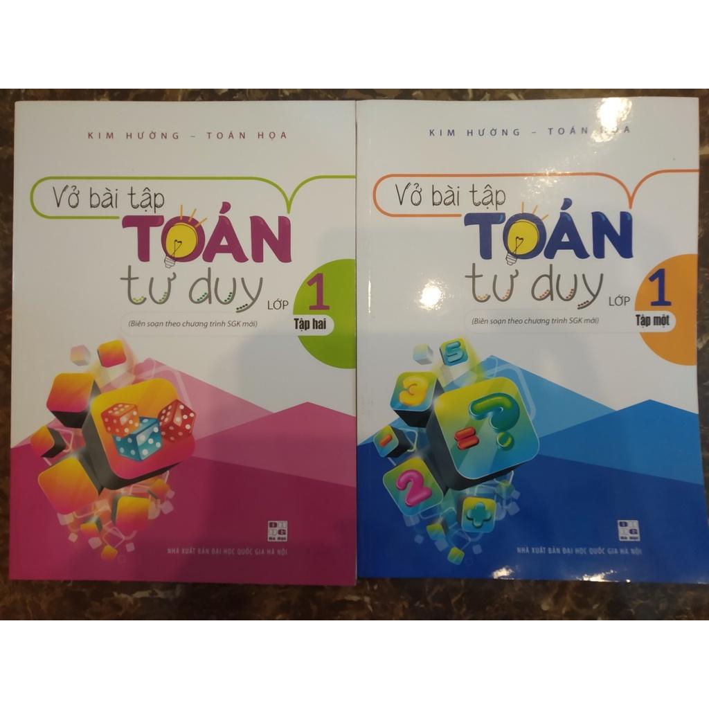 Sách - Combo Vở bài tập Toán tư duy lớp 1