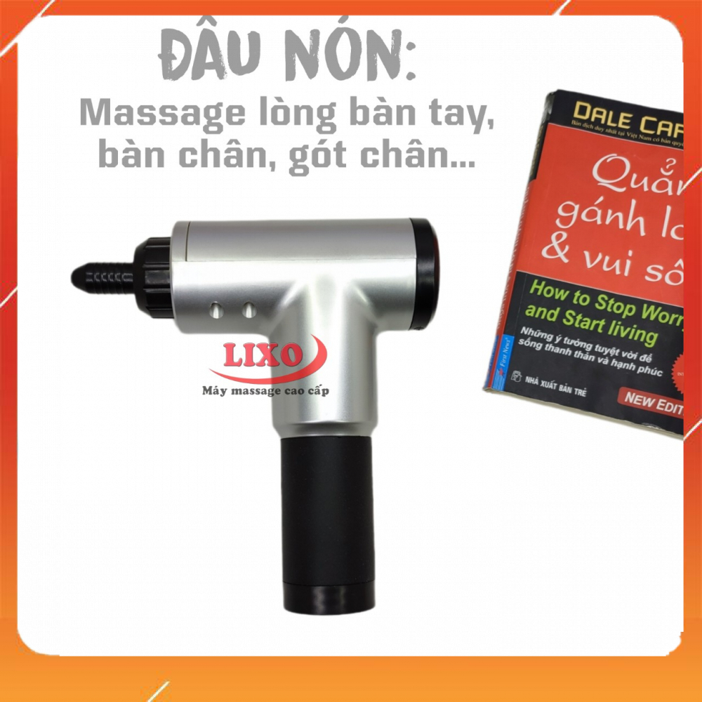 Máy Massage Cầm Tay LX 369 - Hỗ trợ giảm đau mỏi vai gáy, đau lưng, đau chân tay, đau nhức xương khớp