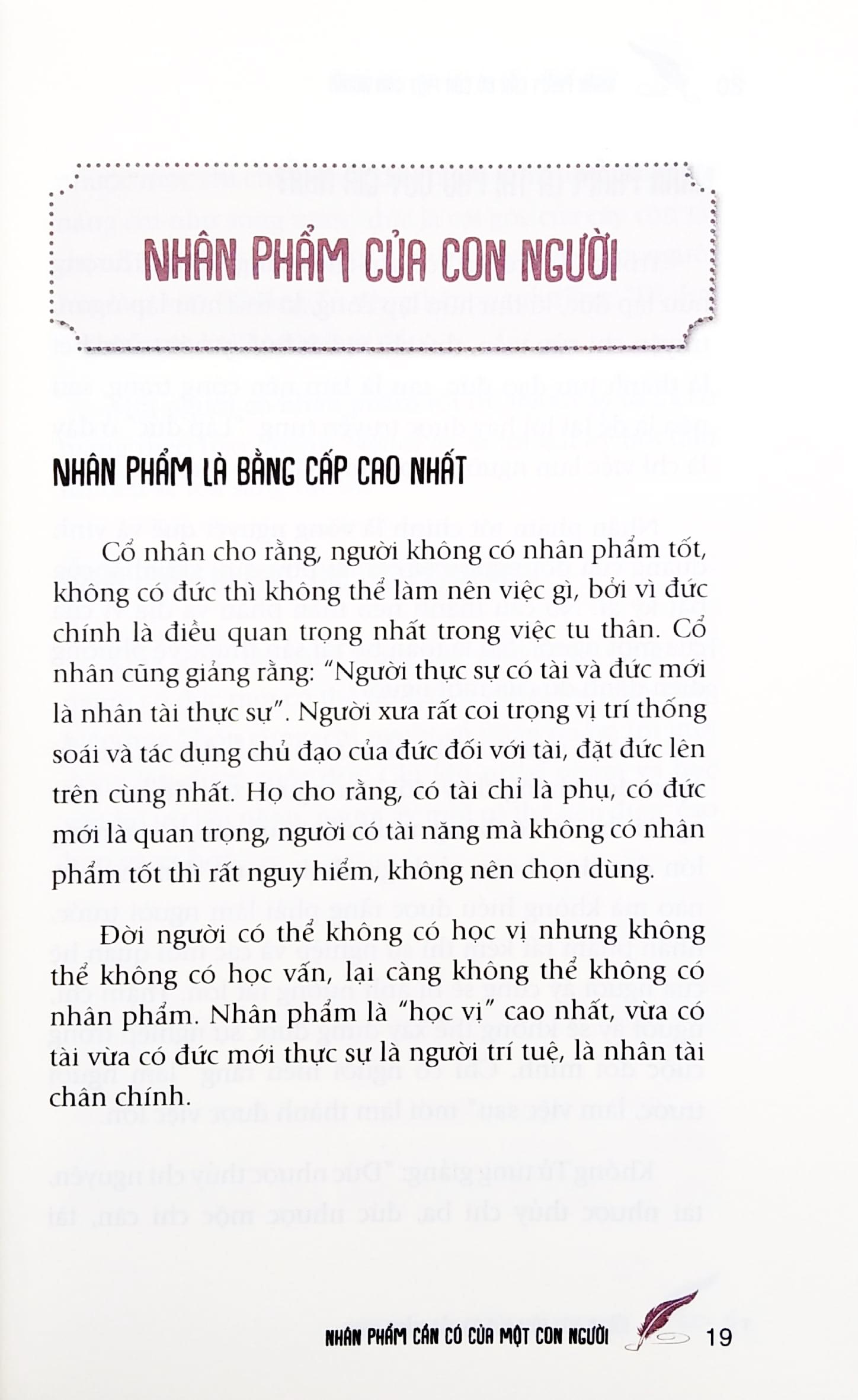 Trưởng Thành Cùng Bạn - Nhân Phẩm Cần Có Của Một Con Người