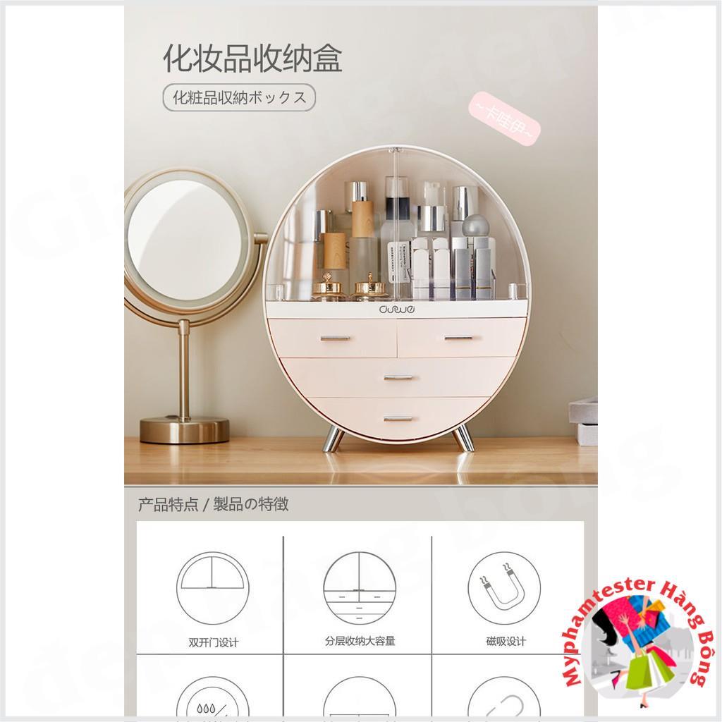 Kệ đựng mỹ phẩm Elip cao cấp hàng đẹp