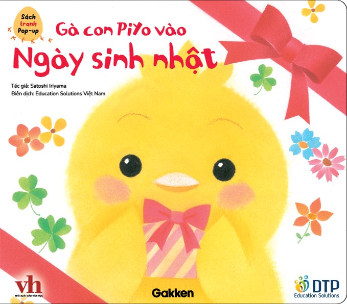 Gà con Piyo vào Ngày sinh nhật - Sách tranh Pop-up
