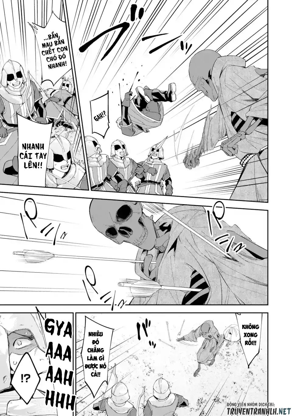 tôi, hiền nhân bị xử tử hình, đã được tái sinh lại thành một lich, và chiến tranh xâm lược bắt đầu chapter 2 3