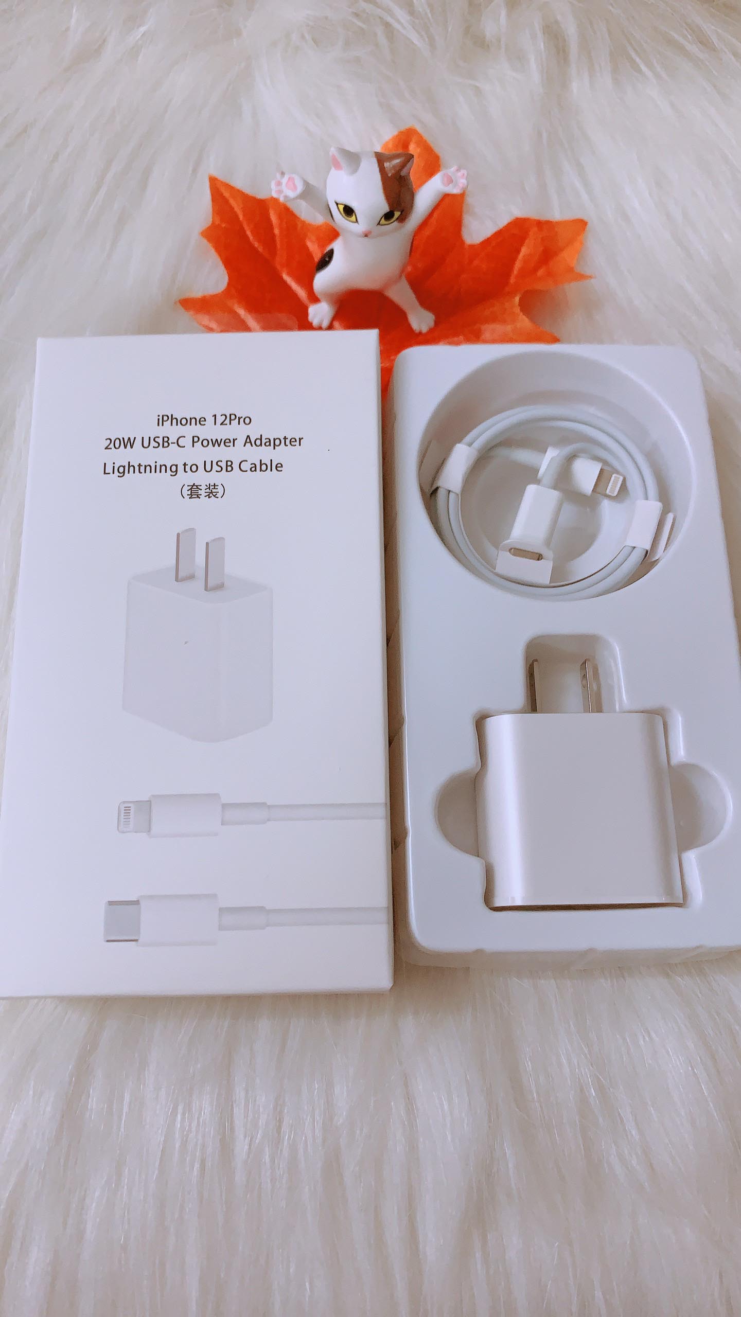 Bộ củ sạc nhanh iphone 20W Cho Iphone, Ipad + Cáp Sạc Nhanh USB-C To Lightning - Hàng nhập khẩu - CAP0002W